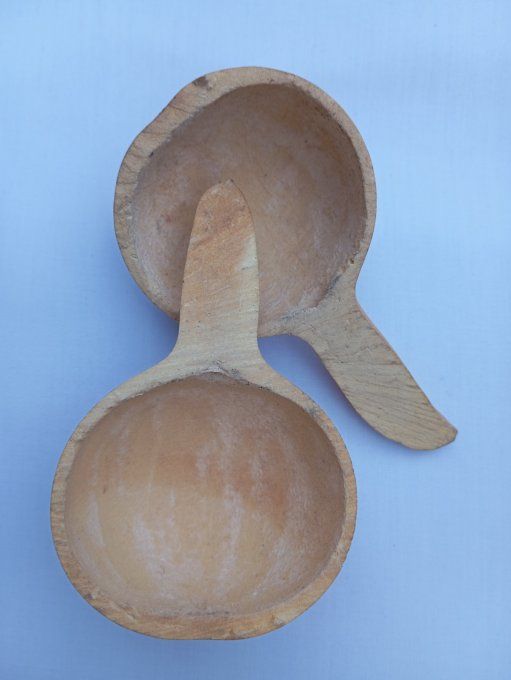 calebasse cuillère lot x 2